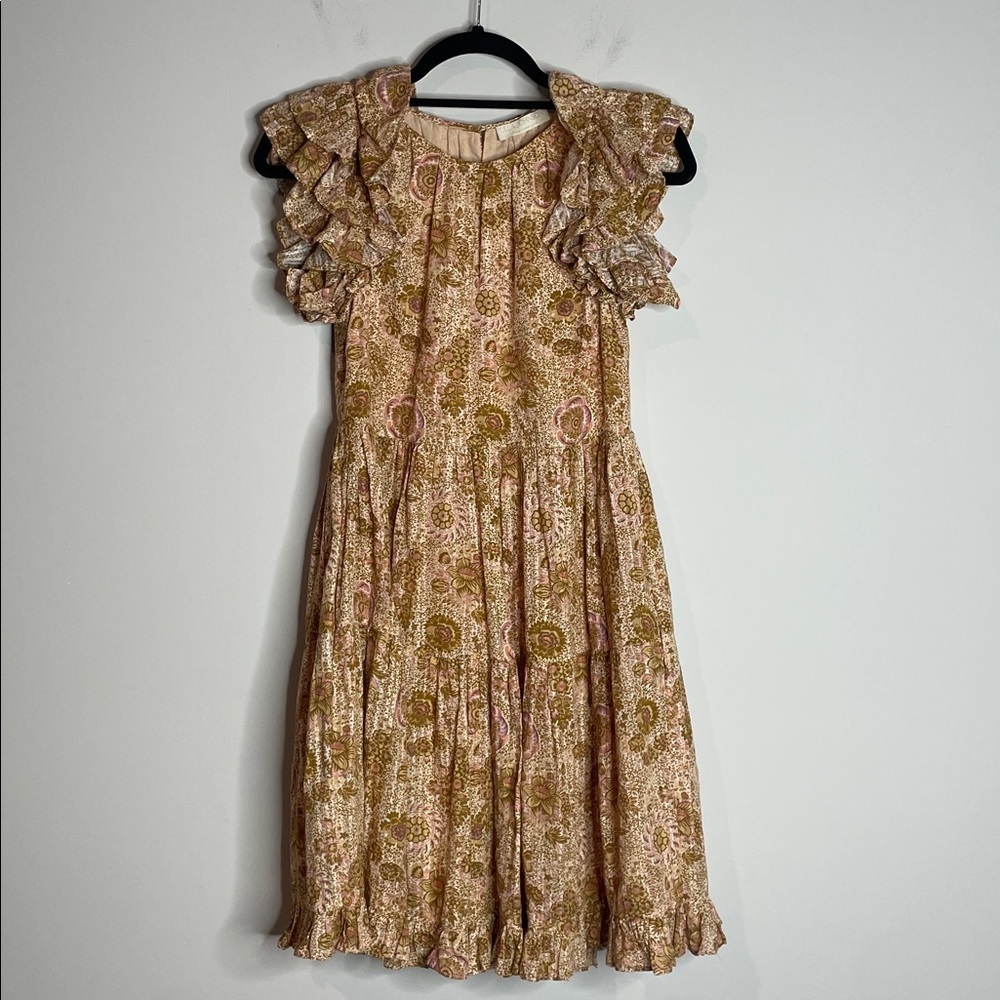 Ulla Johnson | Adele Flutter Sleeves Tiered Meado… - image 2